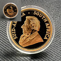 Сувенир монета ЮАР Южная Африка Крюгерранд (Krugerrand) 1/10 унции