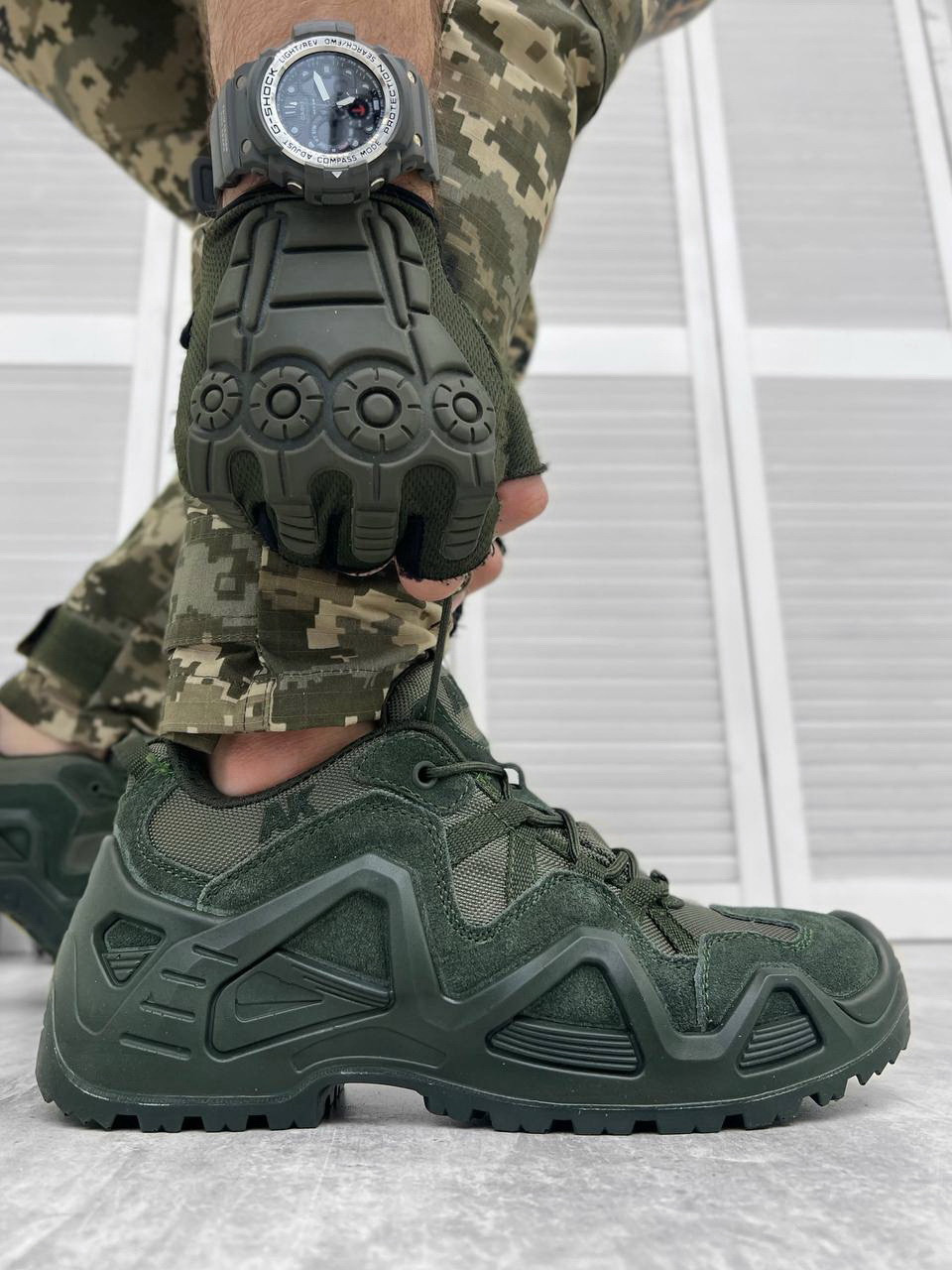 Військові кросівки олива АК, армійські кросівки хакі весна-літо, тактичні кросівки олива зсу cg182