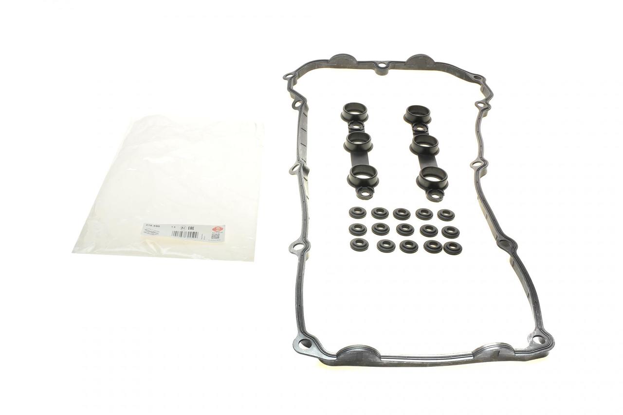 Прокладка кришки клапанів BMW 3 (E36 E46) 5 (E39) 7 (E38) X5 (E53) 2.0-3.0i 95-06 (к-кт) M52 M54 (Elring 318.590)