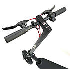 Міський легкий комфортний електросамокат Tecros E9 MAX PRO 600W пневматичні колеса 10" амортизатори, фото 4