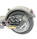 Міський легкий комфортний електросамокат Tecros E9 MAX PRO 600W пневматичні колеса 10" амортизатори, фото 7