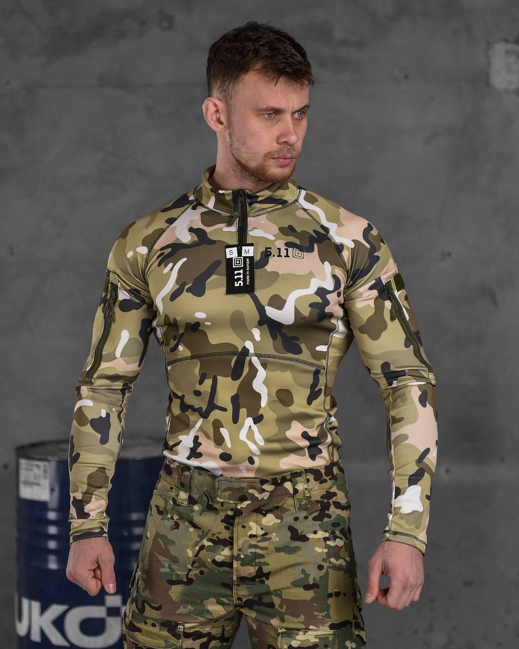 Тактична кофта мультикам зсу, чоловіча бойова сорочка bacs, бойова тактична сорочка multica cg182