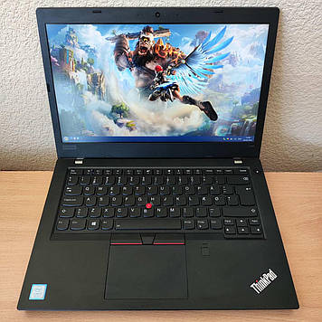 Ноутбук Lenovo ThinkPad L480 14" FHD IPS 4 ядра i5-8250u/8Gb DDR4/SSD 256Gb/Intel UHD Graphics 620