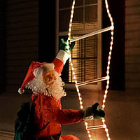 Новогодняя фигура "Дед Мороз", 240 LED, Белый холодный свет АРТ-37