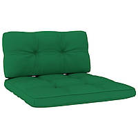 Подушки для дивана з піддонів 2 шт Зелений