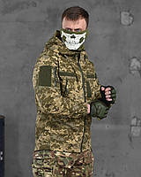 Весенняя тактическая куртка пиксель зсу, мужская куртка рип-стоп пиксель, военная куртка пиксель зсу tr816