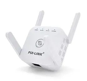 Ретранслятор PIX-LINK Wi-Fi LV-AC24 (White) | Репітер підсилювач сигналу-LВR