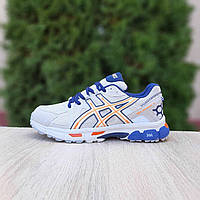 Кроссовки мужские Asics Gel Kahana 8 бежевые с синим оранжевым SRV O11227