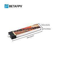 BetaFPV LAVA 1S BT2.0 550 mAh акумулятор для Cetus X та Cetus Pro Meteor