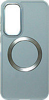 Силікон SA S711B S23 FE Bonbon Metal Case Лавандово-сірий