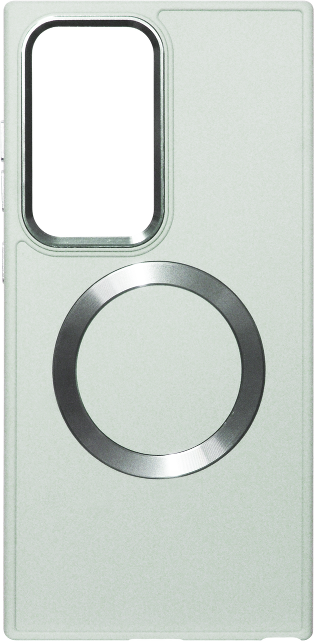 Силікон SA S928B S24 Ultra Bonbon Metal Case Білий