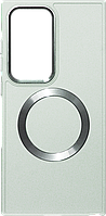 Силікон SA S928B S24 Ultra Bonbon Metal Case Білий