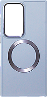 Силікон SA S928B S24 Ultra Bonbon Metal Case Світло-фіолетовий