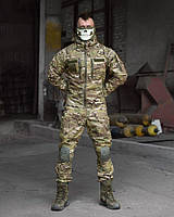 Форма мультикам с наколенниками 3 в 1, костюм тактический рип-стоп мультикам, армейская форма весна-осень