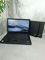 Ноутбук для учебы Lenovo ThinkPad T480, надежный ультрабук Core-i5 /8GB/ 256 SSD ноутбуки бу из европы pj591