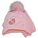 Дитячий комплект — шапка та шарф для дівчинки — i7, Ambra (Польща), утеплювач Iso Soft, фото 4