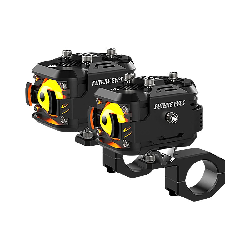 Мотофари Future Eyes F150 LED Auxiliary Spotlight ближнє білий / дальнє білий