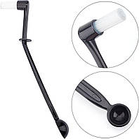Щітка Long Brush для чистки груп кавомашини 22 см. Чорна
