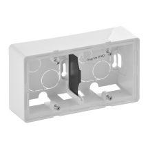 Коробка монтажна Legrand Коробка накладного монтажу Valena Life 2 п., білий (754192)