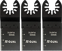 Полотна-насадки ріжучі YATO BIM універсальні для реноватора 40 х 34 мм 3 шт (YT-34685)