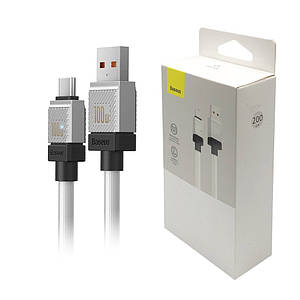 Кабель USB - TypeC Baseus CoolPlay (PD100W) 2м White