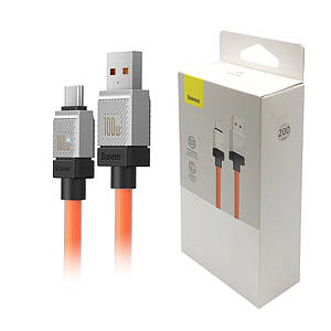 Кабель USB - TypeC Baseus CoolPlay (PD100W) 2м Orange