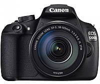 Фотоаппарат Canon EOS 1200D EF-S 18-135 mm 18.7MP f/3.5-5.6 IS STM Full HD Гарантия 36 месяцев + 128GB SD Card