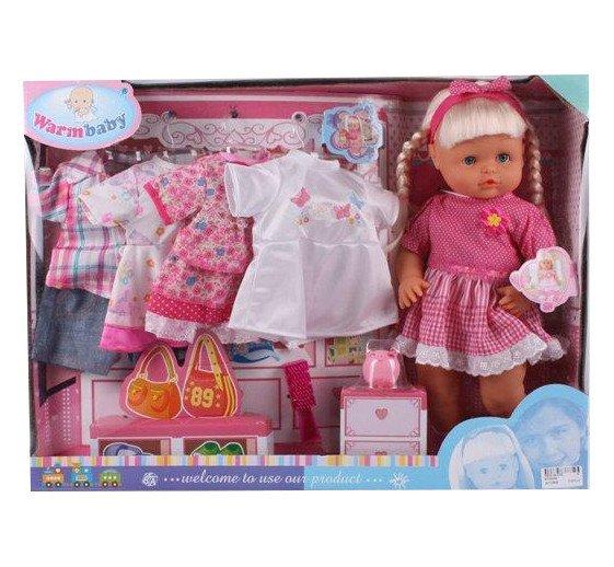 Кукла пупс 05056 Беби Борн с набором одежды, Time Toys - фото 1 - id-p2203846061
