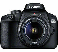 Фотоапарат Canon EOS 4000D EF-S 18-55 mm 18MP f/3.5-5.6 III Full HD Гарантія 24 місяців + 64GB SD Card + Bag
