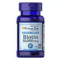 Биотин (Biotin) 10000 мкг 100 капсул PTP-51464