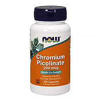 Хром пиколинат (Chromium picolinate) 200 мкг 100 капсул NOW-01420