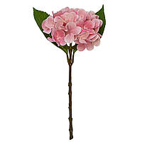 Искусственный цветок Гортензия, 42 см, розовый (630584)