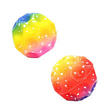 Космічний м'яч що світиться Moon Ball 7 см мікс кольорів 2 шт