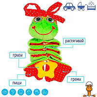 Виброподвеска ферма "лягушка", детская игрушка, от 3-х месяцев, Macik МС 110305-02