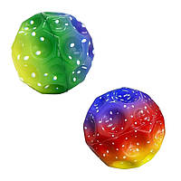 Космический светящийся мяч Moon Ball 7 см микс цветов 2 шт