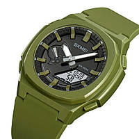 Протиударний годинник SKMEI 2091AGWT, Оригінальний чоловічий годинник, Годинник YW-842 армійський скмей TOP