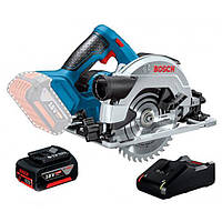 Акумуляторна дискова пилка Bosch GKS 18V-57 1 АКБ: 18В, 3400 об/хв., диск 165 x 20 мм TOP