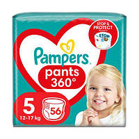 Подгузники-трусики Pampers Pants размер 5 (12-17 кг), 56 шт