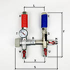 Змішувач-термостат для двох бойлерів  11T CASCADE  у каскаді 1/2 Boiler Series KVANT, фото 9