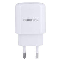 Сетевое Зарядное Устройство Borofone BN3 Premium PD 20W QC3.0 Цвет Белый d