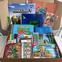 Подарунковий набір канцелярії Minecraft 25 предметів