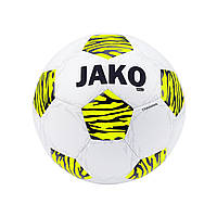 Мяч футбольный Jako Training ball Wild Белый, Неоновый желтый, Черный 5 (2309-648 5)