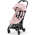 Коляска Coya Matt Black Peach Pink, фото 3