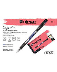 Ручка гелева HIPER SIGNATURE HG-105 0,6 мм синя