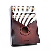 Ударный музыкальный инструмент калимба 17 нот африканский музыкальный инструмент