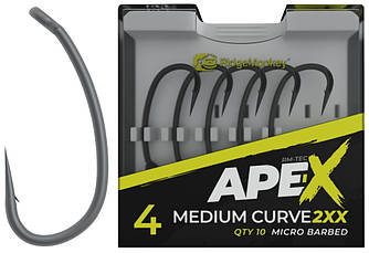 Гачок короповий RidgeMonkey Ape-X Medium Curve 2XX Barbed size 4 (149782) 9168.01.76