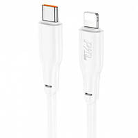 USB Hoco X93 Force PD20W Type-C to Lightning 2M Цвет Белый d