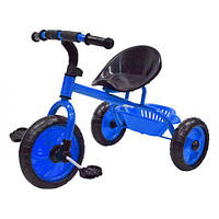 Велосипед детский развлекательный развивающий трехколесный, синий (транспортировочная упаковка) TLX