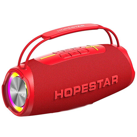 Портативна Bluetooth-колонка Hopestar H53 Red, фото 1