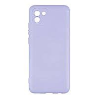 Чехол Full Case TPU+Silicone Touch No Logo для Samsung A03 4G Цвет 39, Elegant Purple d